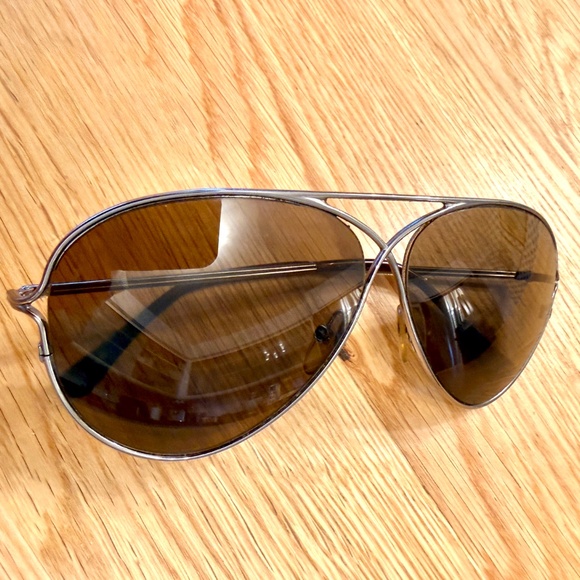 Tom Ford Peter Metal Aviator Sunglasses main image 12